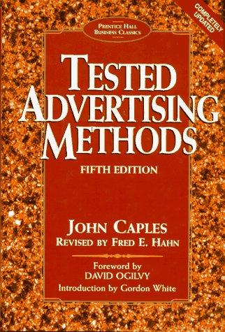 Tested Advertising Methods and Cashvertising