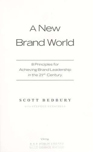 A New Brand World by Scott Bedbury